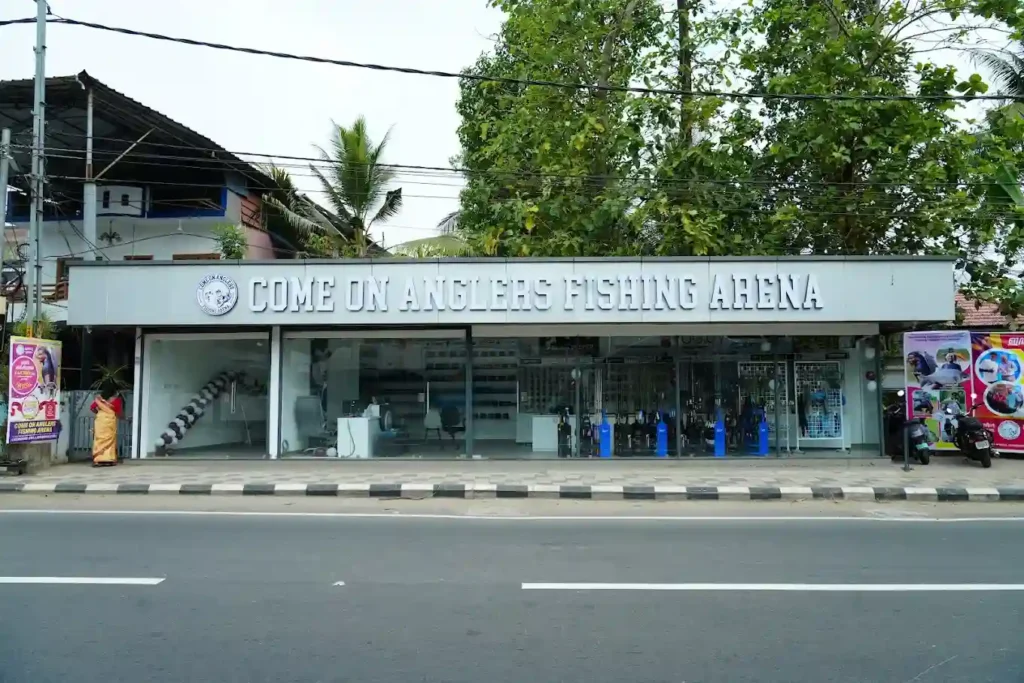 best fishing shop kottayam- showroom