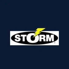 Fishing shop kottyam Storm brand logo